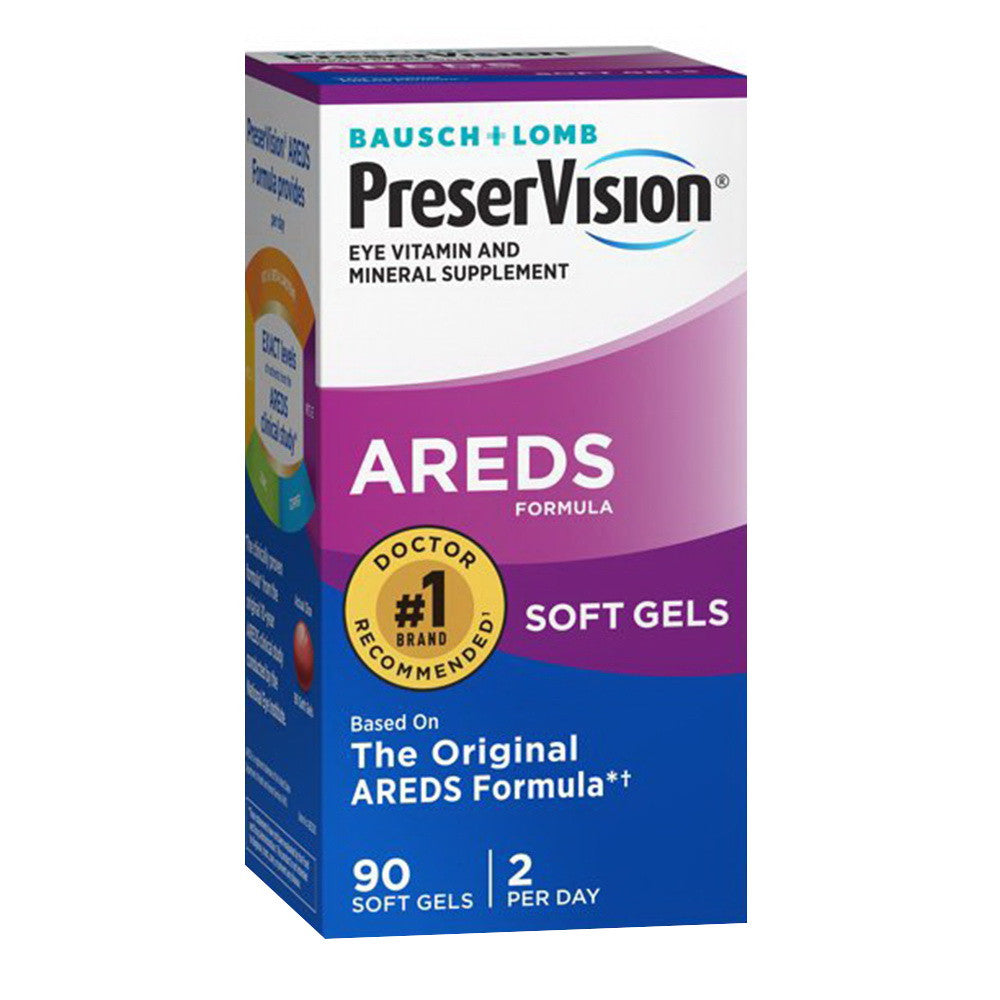 PreserVision Eye Vitamin With Lutein Softgels 90 Ea